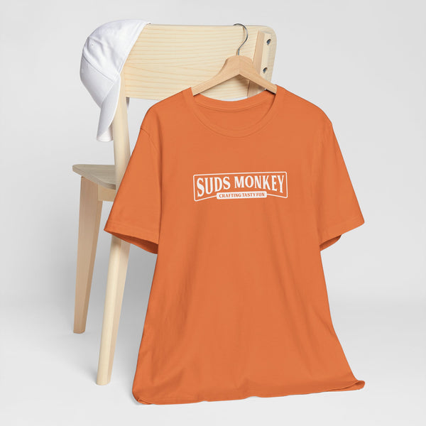 Suds Monkey Crafting Tasty Fun Logo - Unisex Jersey Short Sleeve Tee