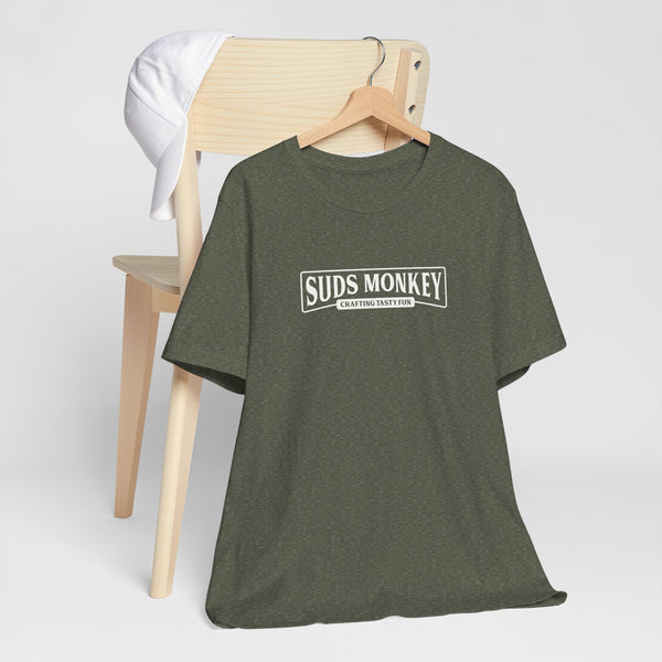 Suds Monkey Crafting Tasty Fun Logo - Unisex Jersey Short Sleeve Tee