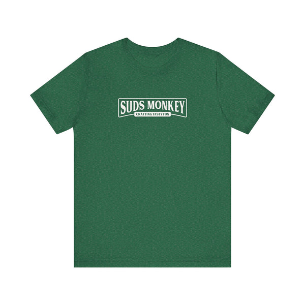 Suds Monkey Crafting Tasty Fun Logo - Unisex Jersey Short Sleeve Tee