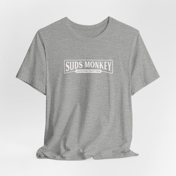 Suds Monkey Crafting Tasty Fun Logo - Unisex Jersey Short Sleeve Tee