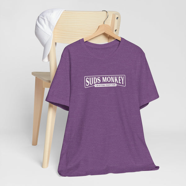 Suds Monkey Crafting Tasty Fun Logo - Unisex Jersey Short Sleeve Tee