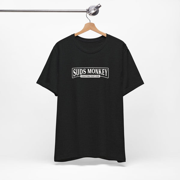 Suds Monkey Crafting Tasty Fun Logo - Unisex Jersey Short Sleeve Tee