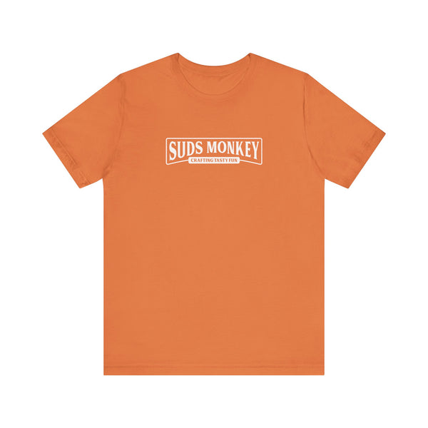 Suds Monkey Crafting Tasty Fun Logo - Unisex Jersey Short Sleeve Tee