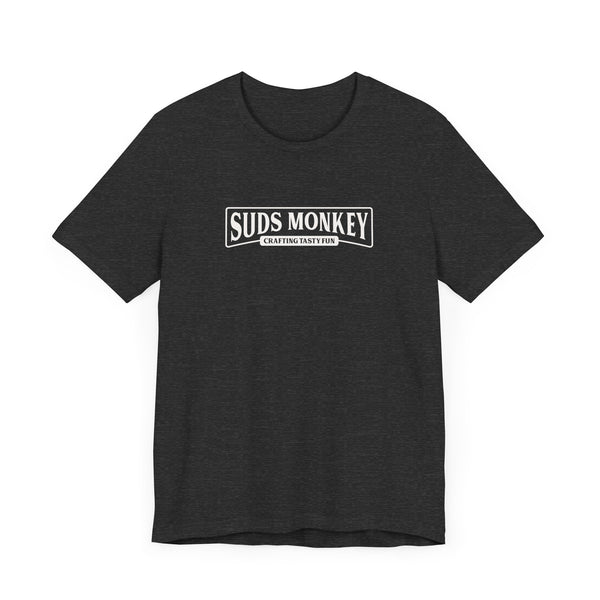 Suds Monkey Crafting Tasty Fun Logo - Unisex Jersey Short Sleeve Tee