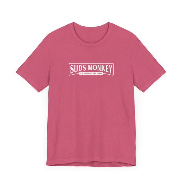 Suds Monkey Crafting Tasty Fun Logo - Unisex Jersey Short Sleeve Tee