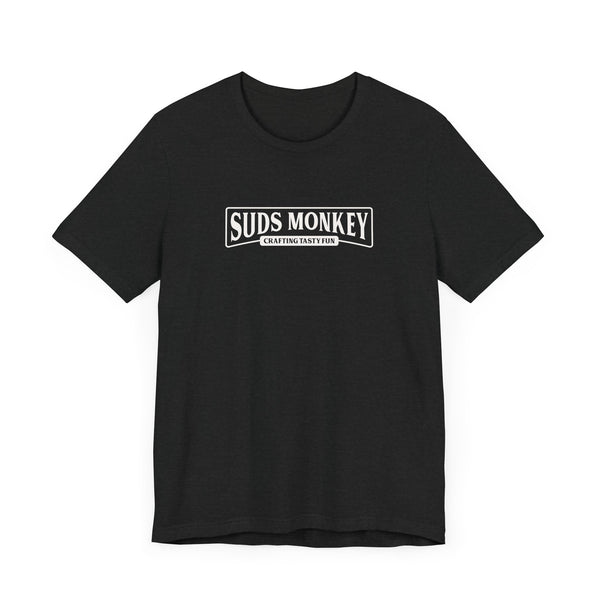 Suds Monkey Crafting Tasty Fun Logo - Unisex Jersey Short Sleeve Tee