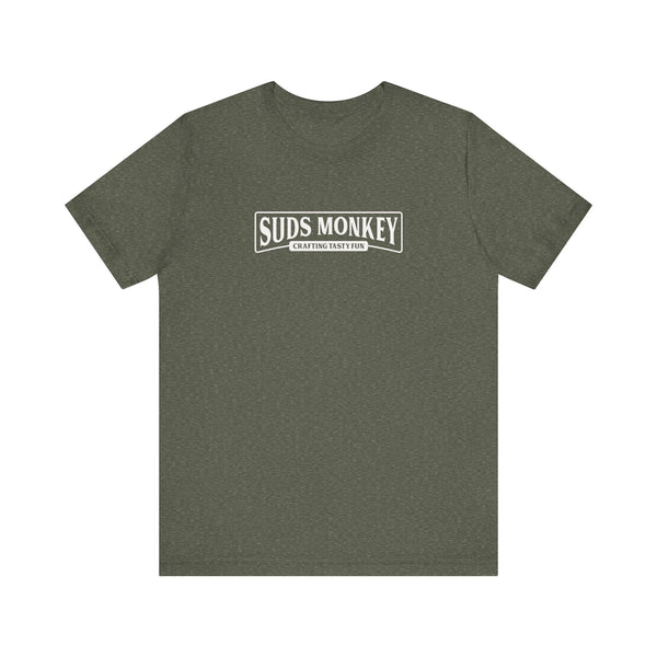 Suds Monkey Crafting Tasty Fun Logo - Unisex Jersey Short Sleeve Tee