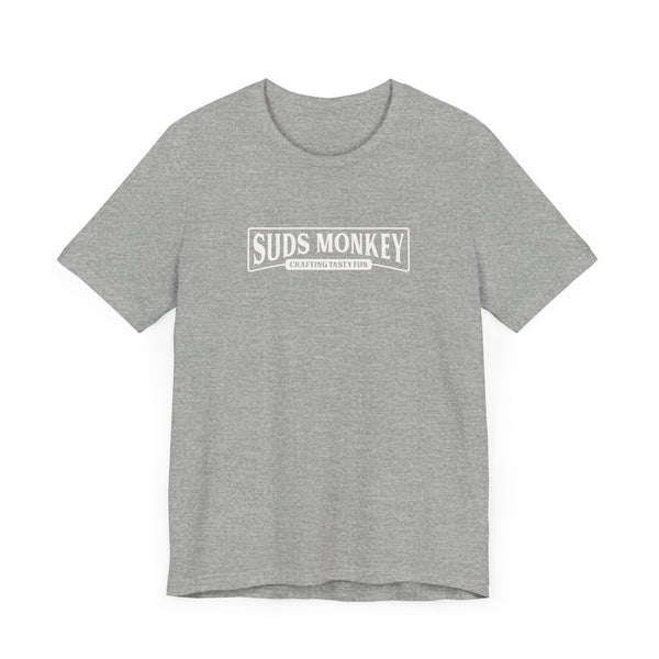 Suds Monkey Crafting Tasty Fun Logo - Unisex Jersey Short Sleeve Tee