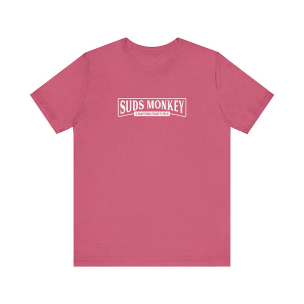 Suds Monkey Crafting Tasty Fun Logo - Unisex Jersey Short Sleeve Tee