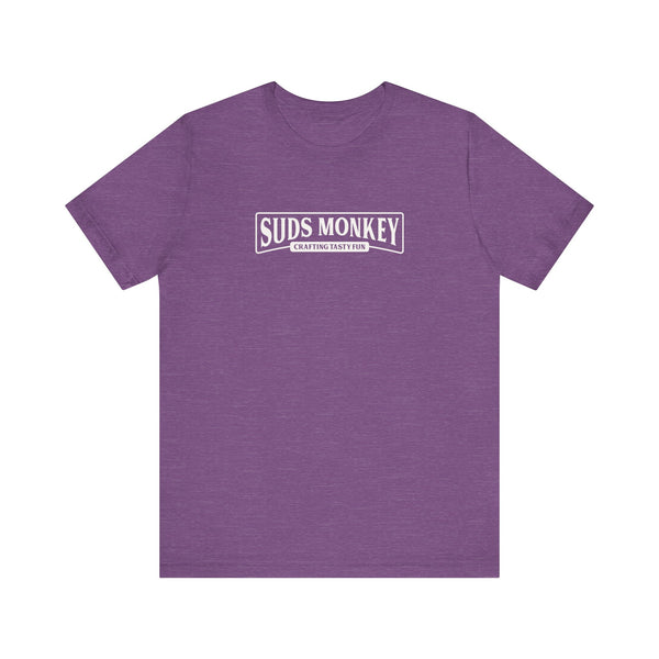 Suds Monkey Crafting Tasty Fun Logo - Unisex Jersey Short Sleeve Tee