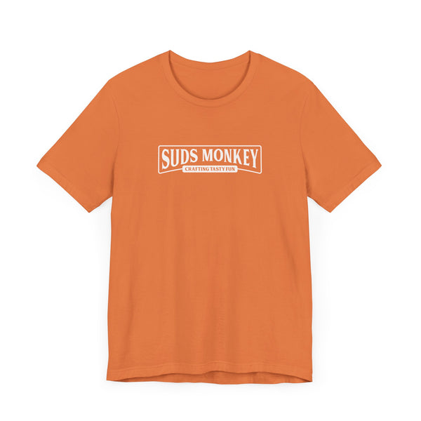 Suds Monkey Crafting Tasty Fun Logo - Unisex Jersey Short Sleeve Tee