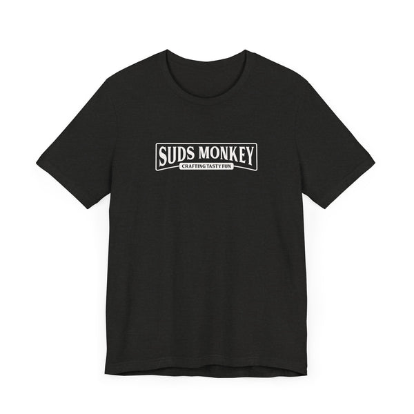 Suds Monkey Crafting Tasty Fun Logo - Unisex Jersey Short Sleeve Tee