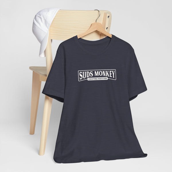 Suds Monkey Crafting Tasty Fun Logo - Unisex Jersey Short Sleeve Tee