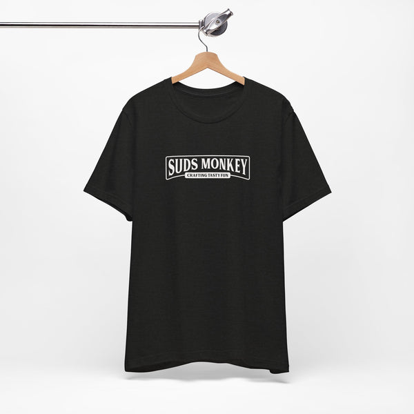 Suds Monkey Crafting Tasty Fun Logo - Unisex Jersey Short Sleeve Tee