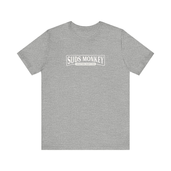 Suds Monkey Crafting Tasty Fun Logo - Unisex Jersey Short Sleeve Tee