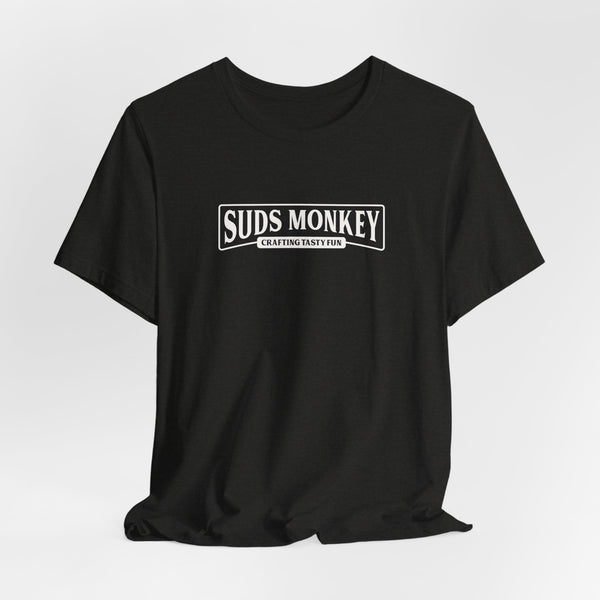 Suds Monkey Crafting Tasty Fun Logo - Unisex Jersey Short Sleeve Tee