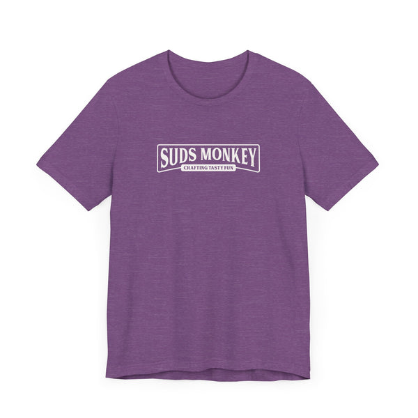 Suds Monkey Crafting Tasty Fun Logo - Unisex Jersey Short Sleeve Tee