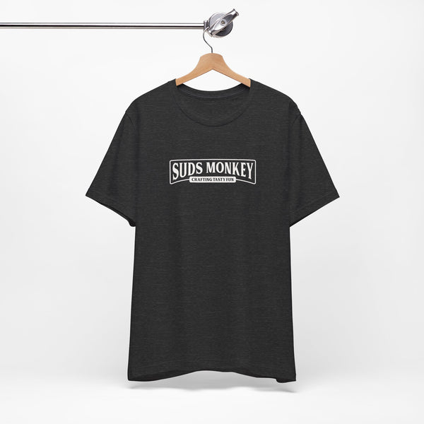 Suds Monkey Crafting Tasty Fun Logo - Unisex Jersey Short Sleeve Tee