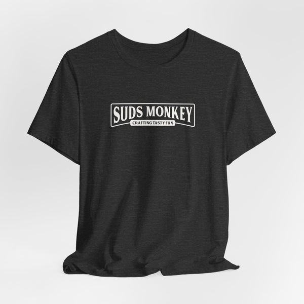 Suds Monkey Crafting Tasty Fun Logo - Unisex Jersey Short Sleeve Tee