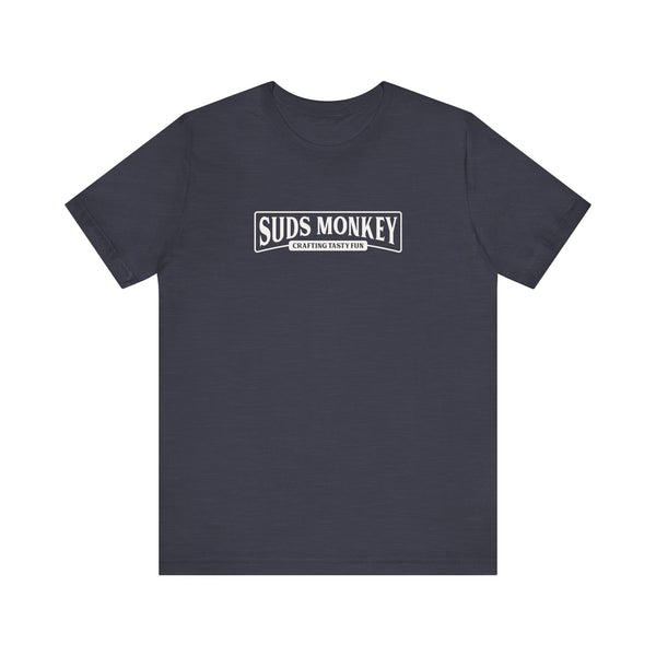 Suds Monkey Crafting Tasty Fun Logo - Unisex Jersey Short Sleeve Tee