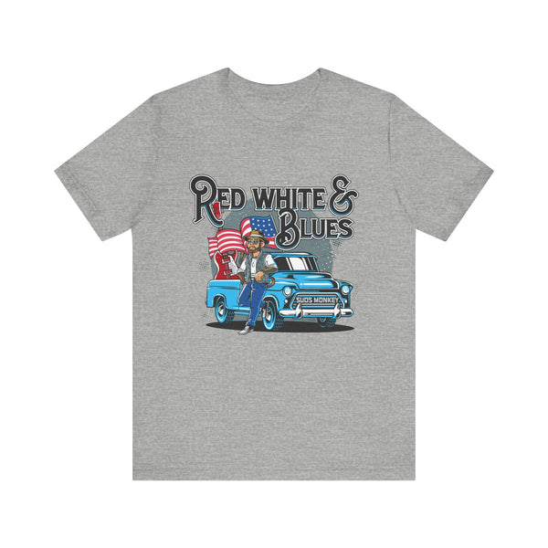 Red White and Blues - Unisex Jersey Short Sleeve Tee