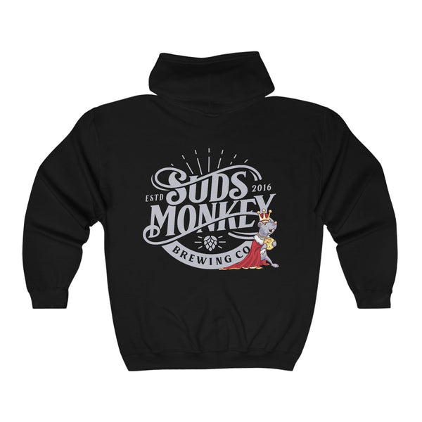 Nutcracker Monkey - Unisex Heavy Blend Zip Hoodie