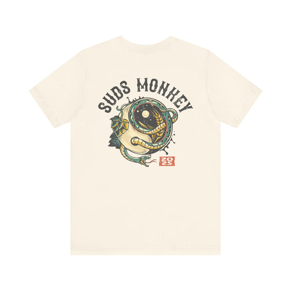 Suds Monkey Lunar New Year 2025 - Year of the Snake  - Unisex Jersey Tee