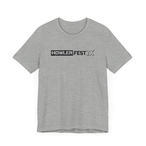 Howler Fest T shirt Unisex Jersey Short Sleeve Tee