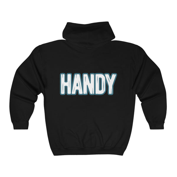 Handy Dad - Full Zip Hooded Sweatshirt – Casual, Comfy, and Fun